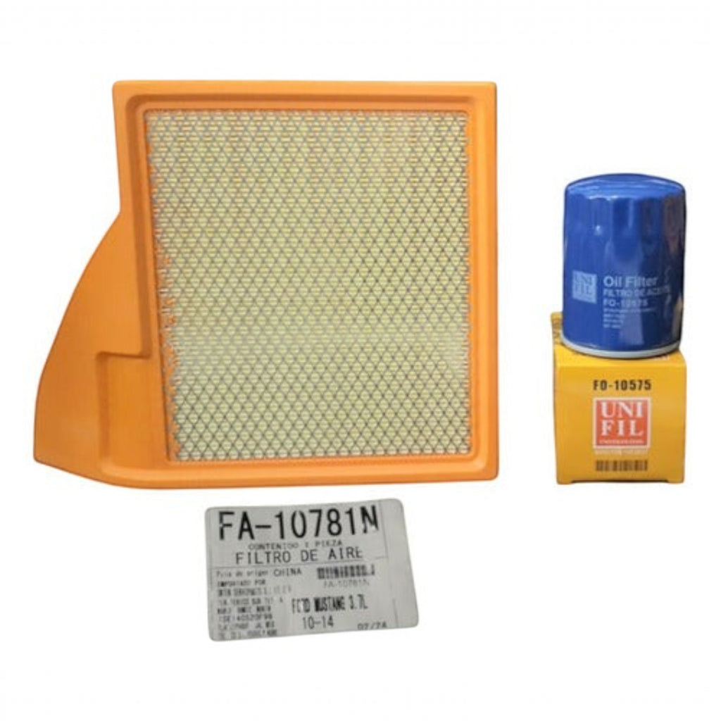 Kit De Filtros Compatible Con Ford Mustang 3.7/5.0 2011-2012