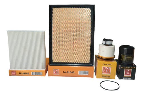 Kit De Filtros Para Toyota Hilux 2.8l Diesel 2018 - 2020