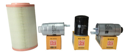 Kit De Fitros Para Afinación De Fiat Ducato 2.3l 2014-2019