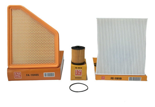 Kit De Filtros Compatibles Con Chevrolet Equinox 2.4l 2010-2017