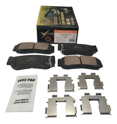 Balata Traseras Para Chevrolet S10 2.4l 22- Hyun Santa Fe 2007-2009