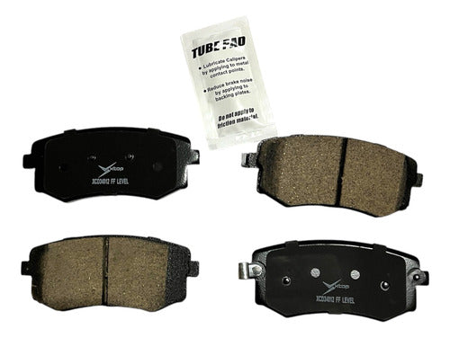Balatas Tras. Para Jac Sunray 2.8 Diesel 2022-2023 XCD34012
