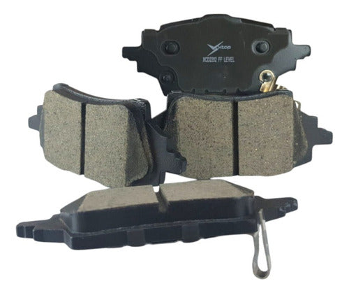 Balatas Trasera Para Toyota C-hr 2.0l 18-21 XCD2202H