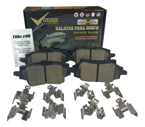 Balatas Trasera Para Toyota C-hr 2.0l 18-21 XCD2202H