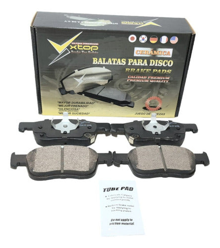 Balatas Delanteras De Ceramica Para Gm Aveo 1.5l  2018- XCD1942