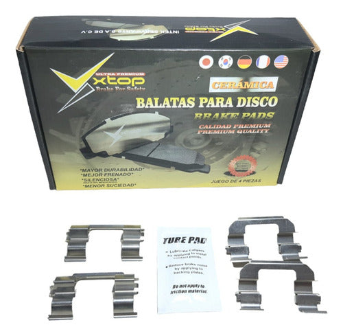 Balatas De Disco Delanteras Para Beat 1.2 17-21 XCD1590H