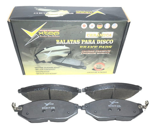 Balatas De Disco Delanteras Para Beat 1.2 17-21 XCD1590H