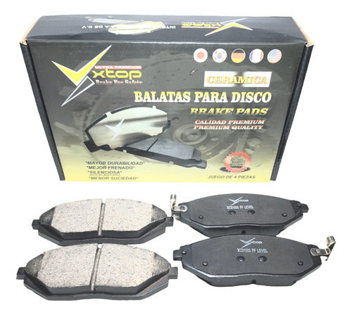 Balatas De Disco Delanteras Para Beat 1.2 17-21 XCD1590H