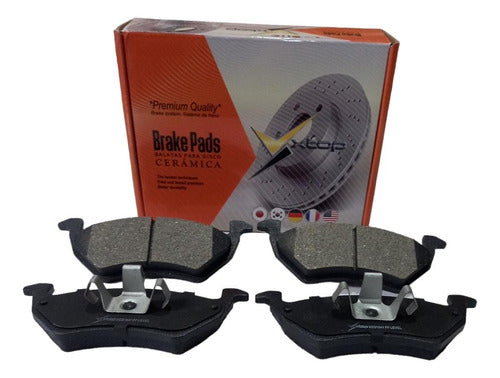 Balatas Delanteras Vw Gol/saveiro 12-15 XCD1641 Xtop