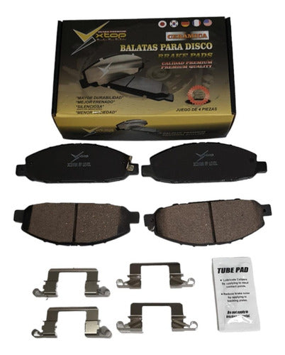 Balata Disco Delanteras Urvan 2.4 -2.5 3.0l 2002-17 XCD1191H