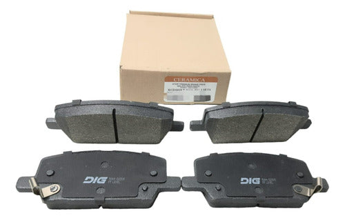 Balatas Delanteras Para Chevrolet Trax 1.8l 18- XCD2019