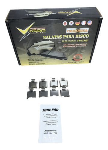 Balatas Delanteras De Ford Expedition/f-150 10-17 Lobo 2010-2014