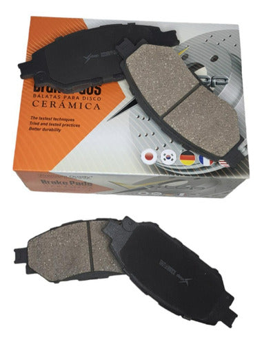 Balatas Delanteras Para Toyota Hilux 2.7 17- Cabina Sencilla
