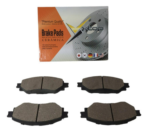 Balatas Delanteras Para Toyota Hilux 2.7 17- Cabina Sencilla