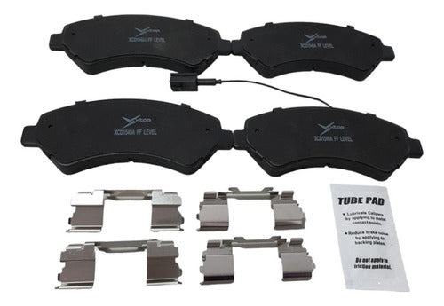 Balatas Delanteras Fiat Ducato 08-, Peugeot Manager 09-12.
