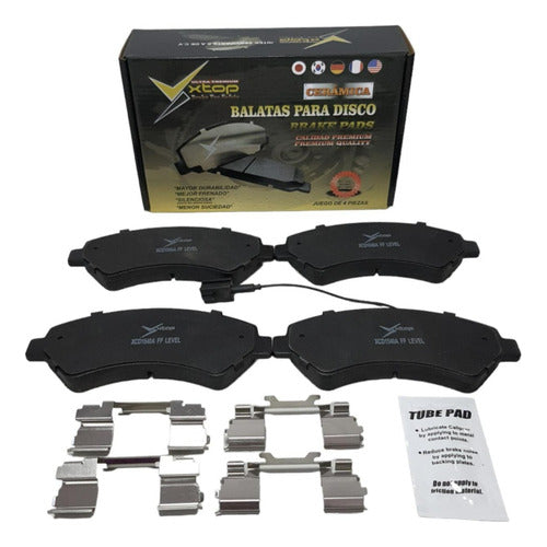 Balatas Delanteras Fiat Ducato 08-, Peugeot Manager 09-12.