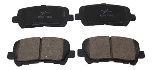 Balatas Delanteras De Ceramica Para Disco Honda Pilot 12-15