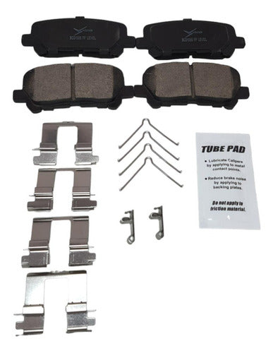 Balatas Delanteras De Ceramica Para Disco Honda Pilot 12-15