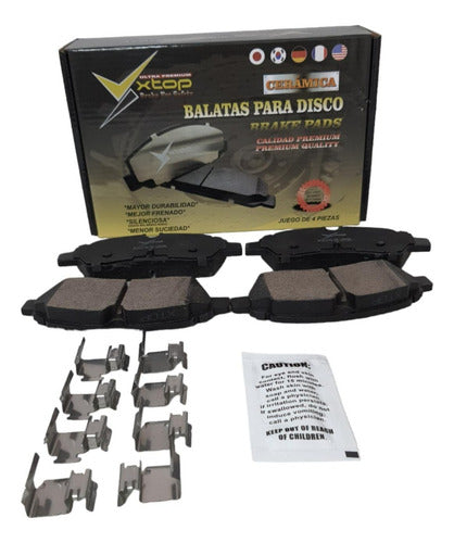 Balatas De Disco Traseras Para Ford Transit 2.2/3.2/3.5/3.7l