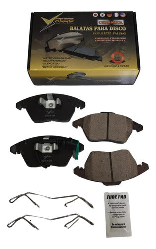 Balatas Delanteras Audi A3 06-08, Jetta 1.4l 2009-2016, Ibiza.