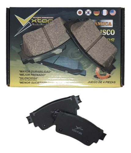 Balatas Traseras Mitsubishi Eclipse Cross 19-20 Xtop