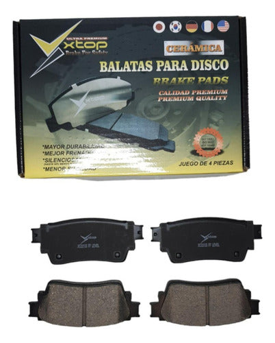 Balatas Traseras Mitsubishi Eclipse Cross 19-20 Xtop