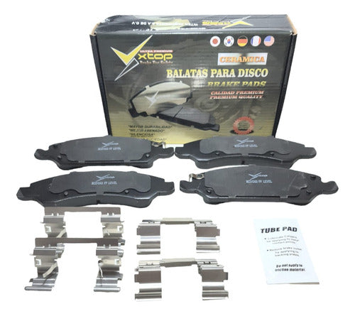 Balatas Delanteras Gm / Gmc Yukon/sierra 1500 08-16 XCD1363H