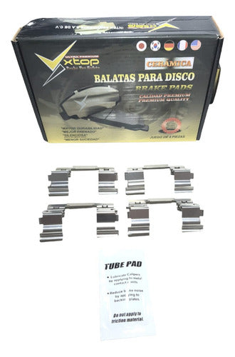 Balatas Delanteras Gm / Gmc Yukon/sierra 1500 08-16 XCD1363H