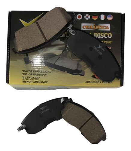 Balata Delanteras Nissan Altima 02-08, Sentra 2012-2016.