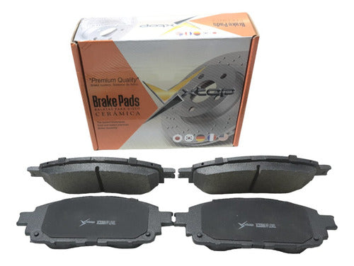 Balatas Delanteras De Toyota Hilux 2.7l Gasolina 17- XCD2006