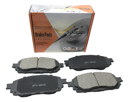 Balatas Delanteras De Toyota Hilux 2.7l Gasolina 17- XCD2006