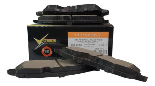 Balatas De Disco Delanteras Jeep Compass, Patriot Xcd0866h