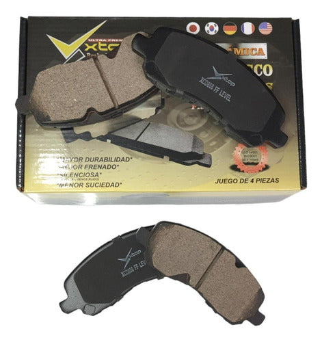 Balatas De Disco Delanteras Jeep Compass, Patriot Xcd0866h