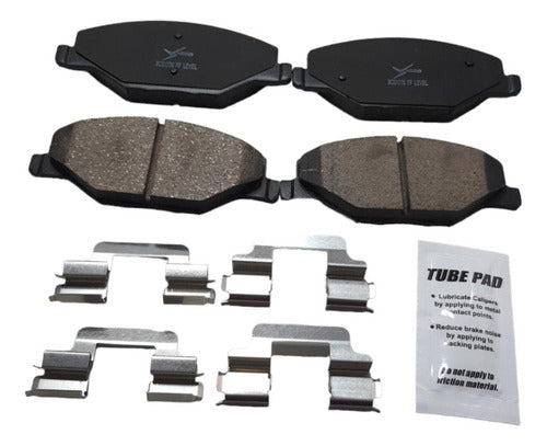 Balatas Delanteras De Ceramica Para Vw Vento 13- , Polo 15-