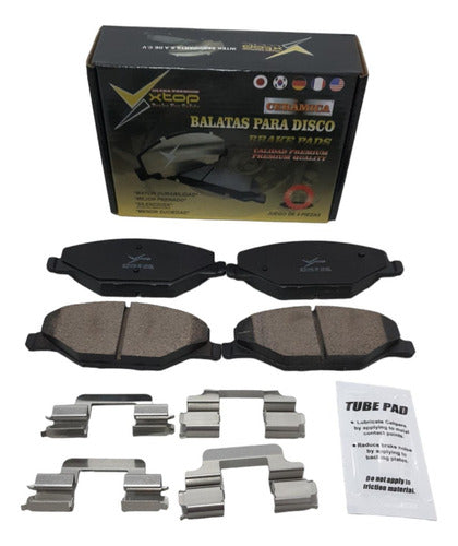 Balatas Delanteras De Ceramica Para Vw Vento 13- , Polo 15-