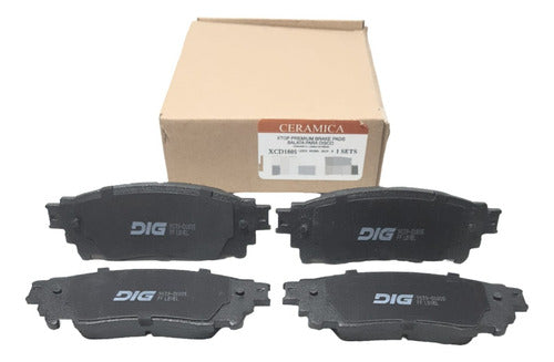 Balatas Traseras De Ceramica Para Toyota Camry 2018-2019 XCD1805