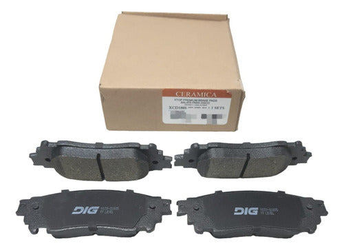 Balatas Traseras De Ceramica Para Toyota Camry 2018-2019 XCD1805