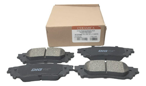 Balatas Traseras De Ceramica Para Toyota Camry 2018-2019 XCD1805