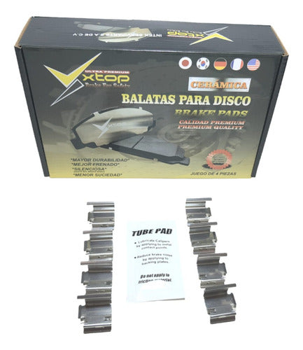 Balatas Delanteras Para Ford Transit 2.2l 14-19, 3.7l 15-17