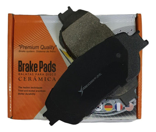 Balatas Delanteras Cerámicas Tacoma, Toyota 2007-2010 Xtop