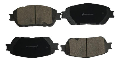 Balatas Delanteras Cerámicas Tacoma, Toyota 2007-2010 Xtop