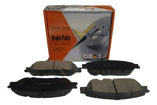 Balatas Delanteras Cerámicas Tacoma, Toyota 2007-2010 Xtop