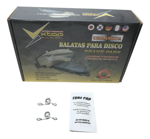 Balatas Traseras Para Chrysler Pacifica 17- Xcd1901h