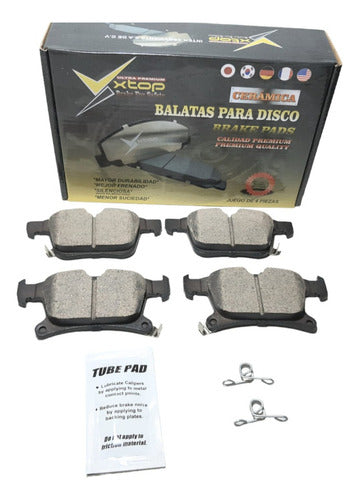 Balatas Traseras Para Chrysler Pacifica 17- Xcd1901h