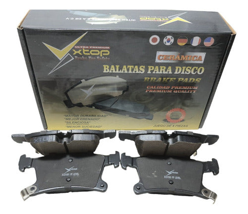 Balatas Traseras Para Chrysler Pacifica 17- Xcd1901h