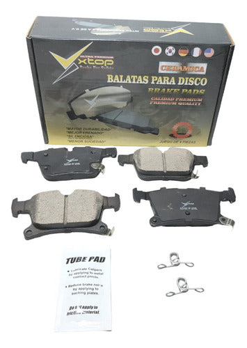 Balatas Traseras Para Chrysler Pacifica 17- Xcd1901h