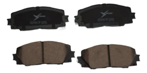 Balatas Delanteras Ceramicas Toyota Yaris 2006-2016 XCD1184h