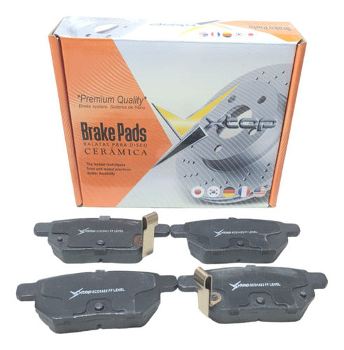 Balatas Traseras Para Toyota Corolla 09-18, Matrix 2009-2013