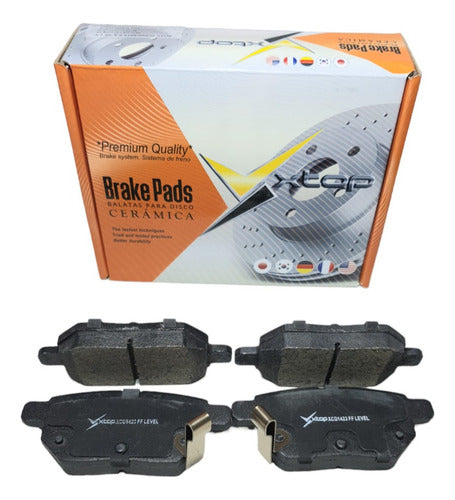 Balatas Traseras Para Toyota Corolla 09-18, Matrix 2009-2013