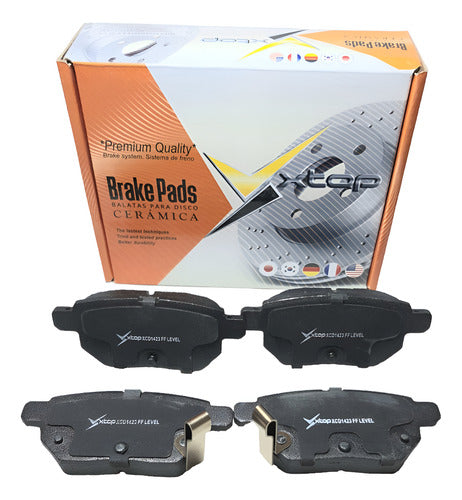 Balatas Traseras Para Toyota Corolla 09-18, Matrix 2009-2013